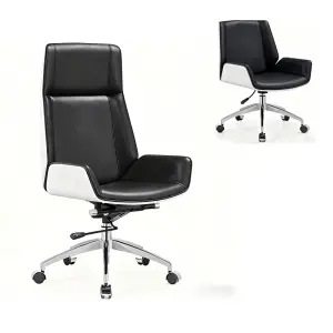 A80 High Back Ergonomic Swivel Reclining Leather Height Adjustable Modern Chair for Office Use Office Furniture Office Chair