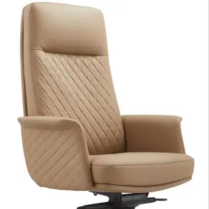 OEM Executive Leather Office Chair | Custom Material & Color | Manufacturer Direct
