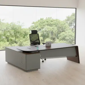 Customizable Executive Office Desk - Wholesale Modern Boss Work Table with Custom Size & Color