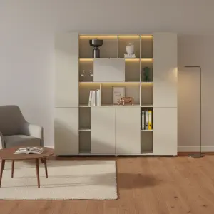 Luxury Office Cabinet PVC Frame Contemporary Modern Design Rust Scratch Resistant Box Drawer Storage 3-Year Executive Desk