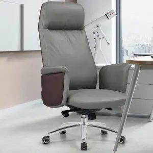 Liyu Modern Design Ergonomic Office Boss Chair Commercial Furniture Adjustable Luxury PU Leather Comfortable Luxury Office Chair