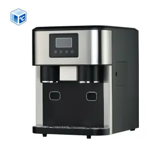 3-In-1 Water Bottle Bottom-Loading Ice Dispenser Water Cooler Crusher Ice Maker With Ice Crusher And Water Dispenser For Home