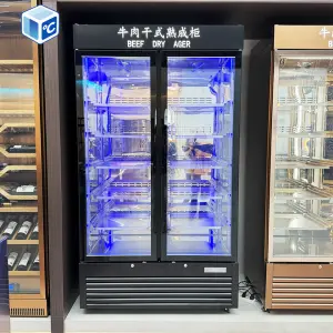 Factory Professional Dry Aging Chamber Stainless Steel Dry Aged Meat Aging Cabinet Commercial Dry Aging Refrigerator for Beef