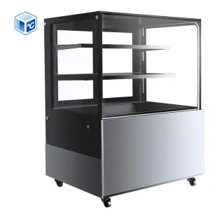 Food Display Equipment Commercial 3-Layer Refrigerated Cake Display Cooler Patisserie Refrigerated Display Case Cake