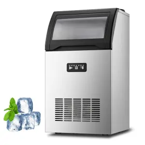 China Manufacturer Automatic Add Water Commercial Electric Ice Cube Generator Machine