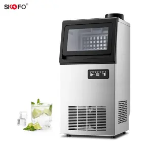 Popular Home Countertop Ice Maker Machine with 5kg Ice Storage Capacity 110V/220V Compressor and Water Pump-Quality Supplier
