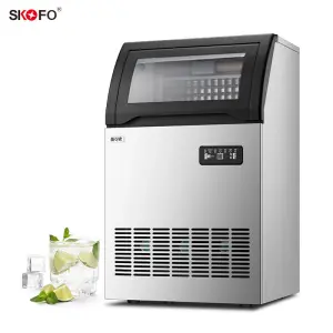 Commercial Grade Large Capacity Industrial Ice Machine Strong Power Energy Saving Cube for Household Hotel Use Factory Price