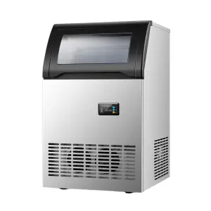 Large Size 55kg/day Electric Stainless Steel Gourmet Ice Machine for Cocktail Beverages Commercial Use Energy Efficient Class A+