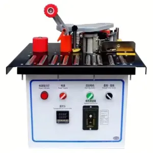 Edge Bander for Woodwork with Edge Trimmer Cutter Edge Banding Machine
