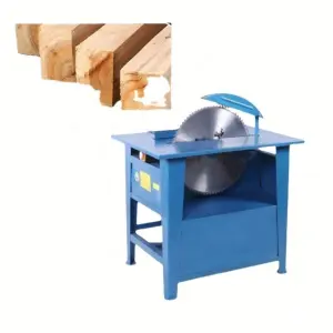 Home Type Desktop Woodworking Electric Saw Machine Circular Roundwood Cutting Device with Lift Push Table