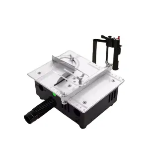 D132YC Mini Desktop Table Saw 2-Inch Aluminum Alloy DIY Small Cutting Machine for Wood & Aluminum Portable Wood Saw Machines