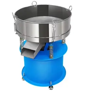 Mini Powder Sieve Small Stainless Steel Grain Plastic Abrasive Vibrating Screen Flour Experimental Sieving Machine for Powder