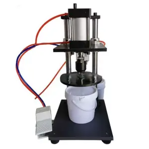 1-25L Electric Semi-Automatic New Capping Machine for Plastic Storage Barrel Caps with 1 Year Warranty
