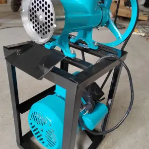 Direct Factory Sale New Split Electric Meat Grinder with Spray Plastic Motor & Rack
