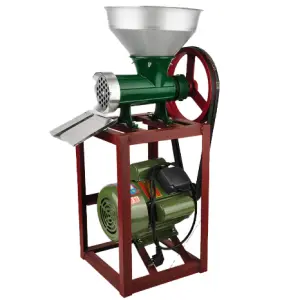 New Electric Automatic Chicken Bone Grinder Break Grind Machine 1800W 220V 220kg/h Capacity Single Phase 3-Year Warranty