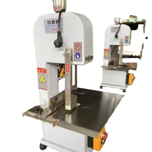 210mm Commercial Bone Saw Machine Aluminum Alloy Powder Coated Frozen Meat Beef Bone Lamb Chop Cutting Equipment