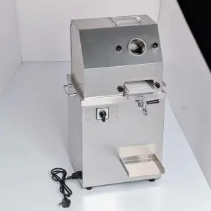Commercial Desktop Electric Automatic Sugarcane Juicer Extractor with Stainless Steel 500ml Capacity 350W Power