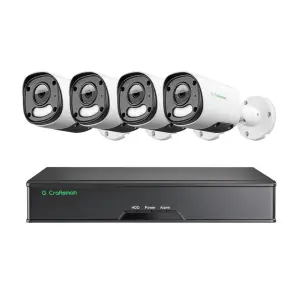 GX-YUFD-M8S-K4 8MP Best Quality High Resolution Sony 4K IP Security Camera System POE NVR Kits Plug and Play XMEYE APP