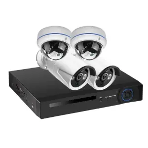 XMEye 4mp 5mp 8mp POE CCTV Camera Kit 2k 4k 4 8 16 Channel Ai Smart Hd Ip POE Camera Nvr Kit Home Security Cctv Camera System