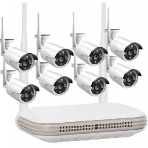 Icsee VMS Surveillance Wireless CCTV System 4ch 8ch Cctv Wifi Camera Dvr Kit Hd 3MP 5MP CCTV Wireless Security Camera System
