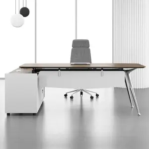 Simple and Modern President Table Single Office Furniture Executive Table Manager Desk Chair