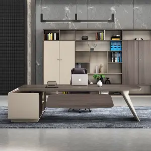 Competitive Price Hot Sell Photos of l Shaped boss Modern Director Office Table Design