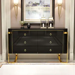 Light Luxury Porch Cabinet Door Storage Decorative Cabinet Simple Porch Cabinet Storage Table Console Table with Mirror