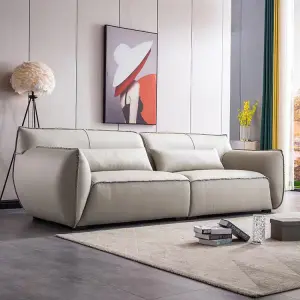 New Design High Quality Italian Soft Cushion Modern Nordic Fashionable Living Room Couch Sofa