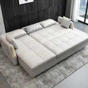 Luxury L Shape Cheap Sleeper Fabric 2 3 Seater Folding Couch Sofa Bed