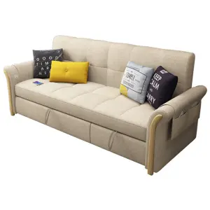 Modern Living Room Furniture Fabric Storage Adjustable Sofabed Folding Sofa Bed Cum Bed