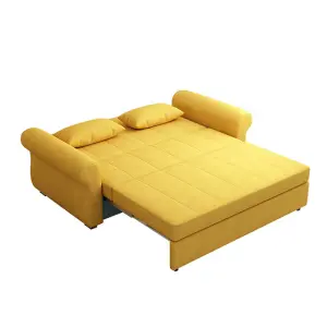 Nordic Modern Living Room Furniture Fabric Sofas Sofa Cum Bed