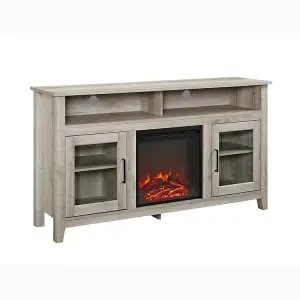 With Fireplace Modern Furniture Tv Stands Cabinet