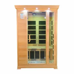 Fast Delivery Indoor 2 Person Infrared Sauna and Steam Room