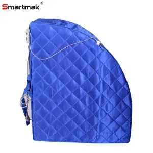 Smartmak Sauna Tent Folding Steam Sauna Set Personal Steam Sauna for Home Indoor Portable Small Tent for Therapeutic Relaxation