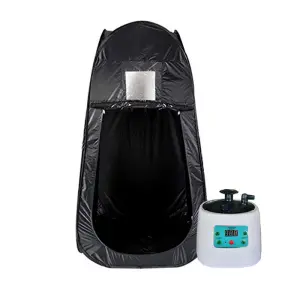 Smartmak 1 Person Portable Steam Sauna Foldable Indoor Bath Steam Sauna Room
