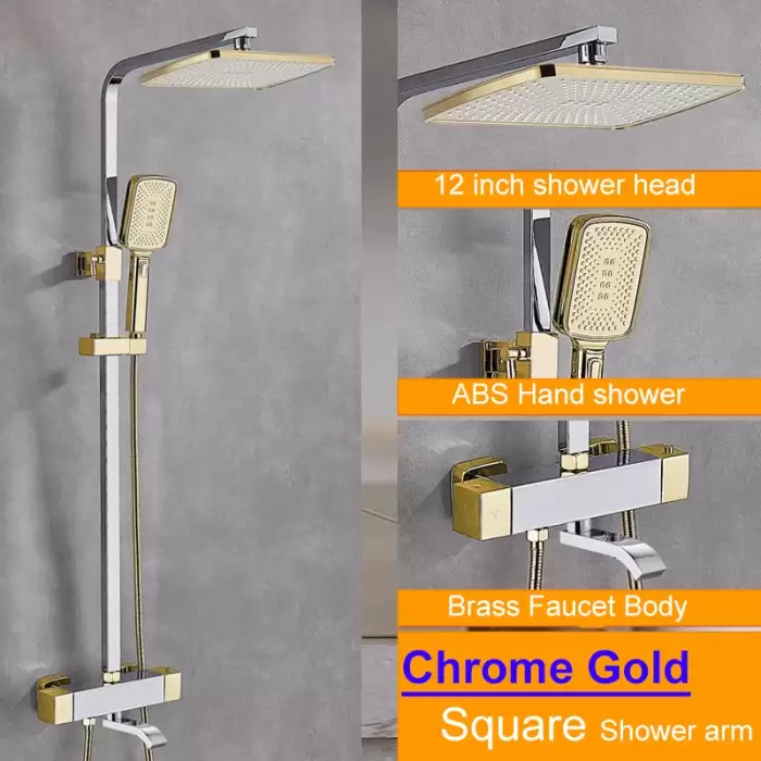 chrome gold-square