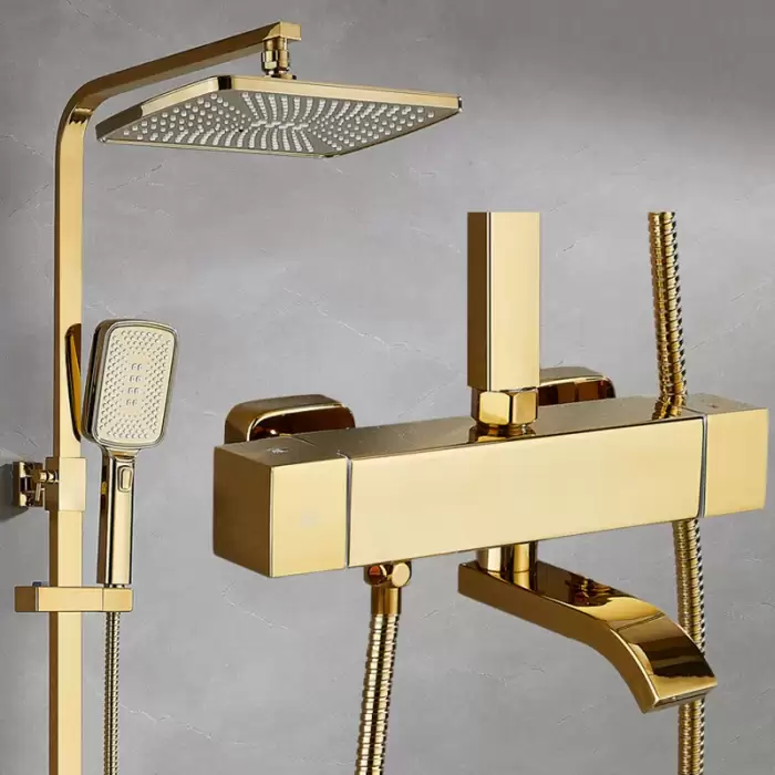 gold-square arm
