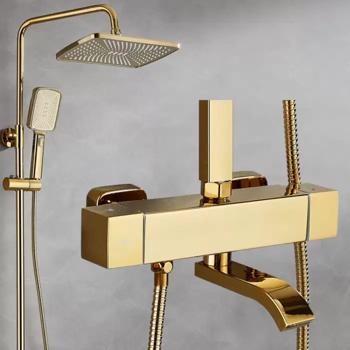 gold-round arm