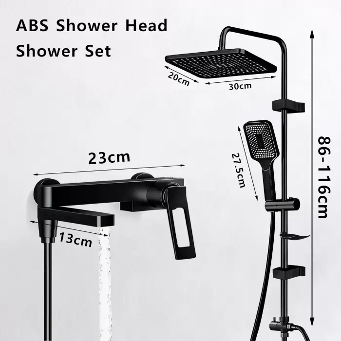 ABS head Showe Set