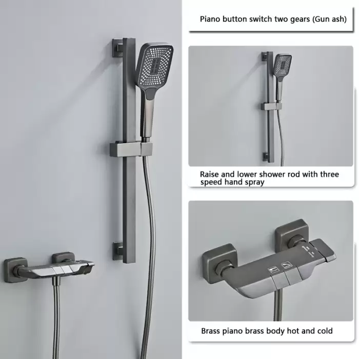 Grey 2 Way With Rod