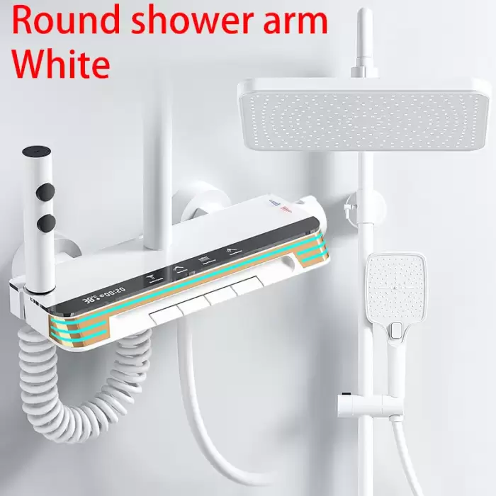 706-round arm-white