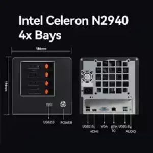 Celeron N2940 4-Bay