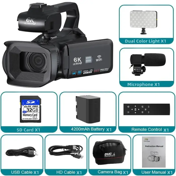Mic Dual color light
