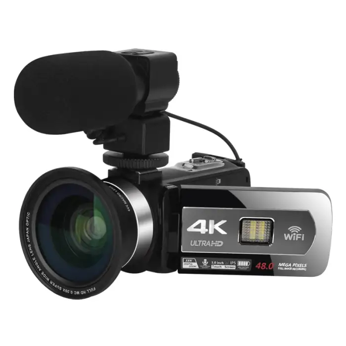 With Lens Microphone