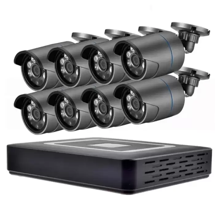 8CH DVR and 8 Camera