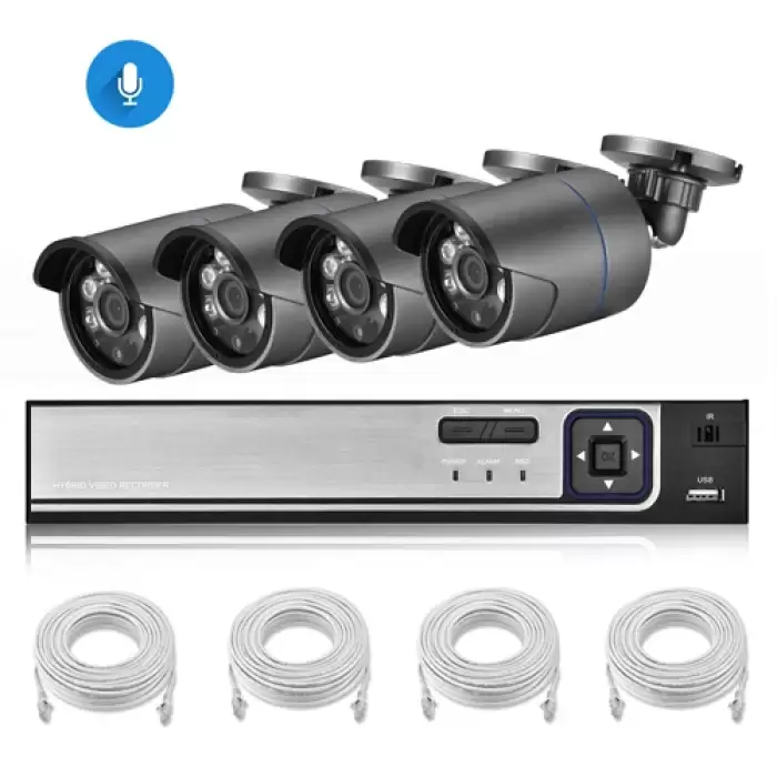 NVR 4Cam 4cable-1254