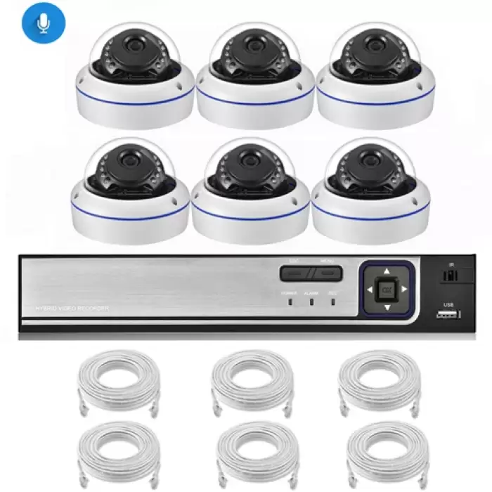 NVR 6Cam 6cable-200003699