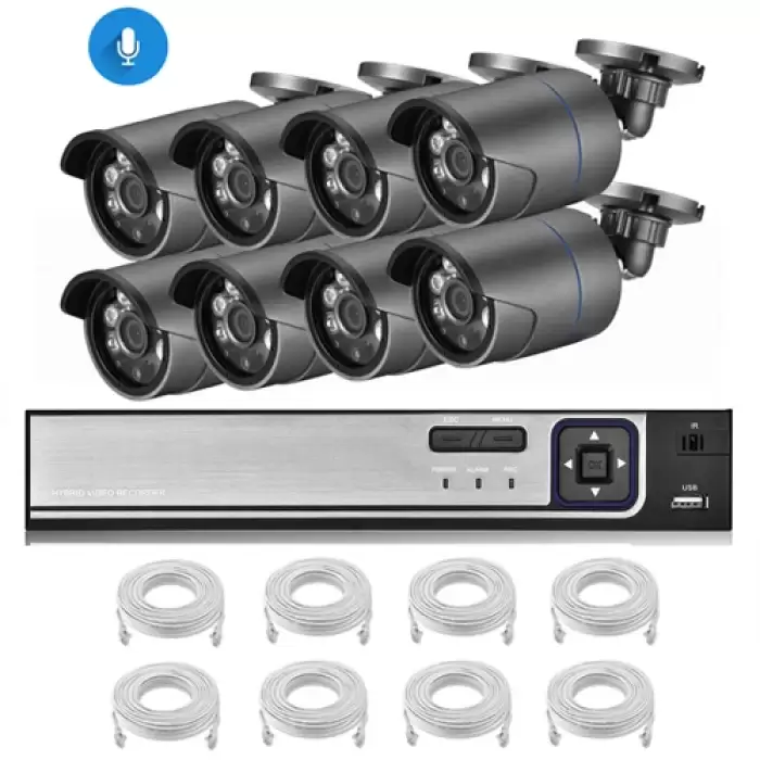 NVR 8Cam 8cable-365458