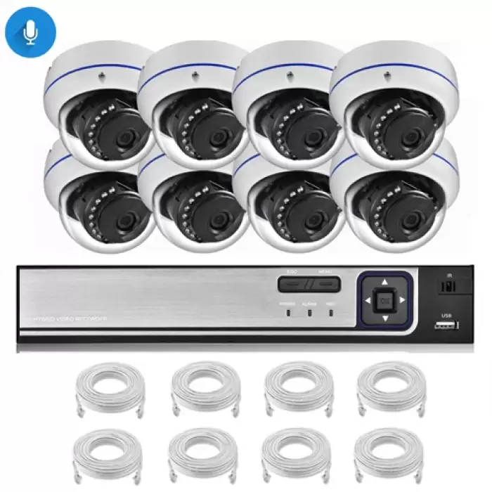 NVR 8Cam 8cable-350850