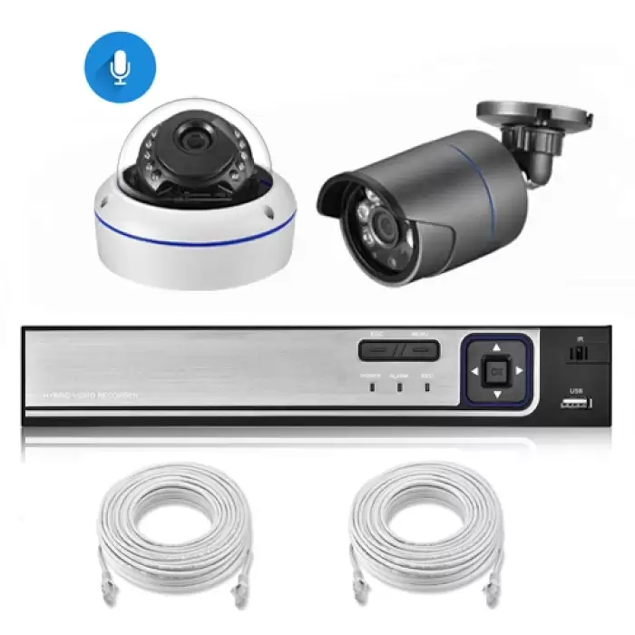 NVR 2Cam 2cable